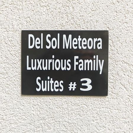 Del Sol #3 Meteora Luxurious Family Suites Kalambaka Eksteriør billede