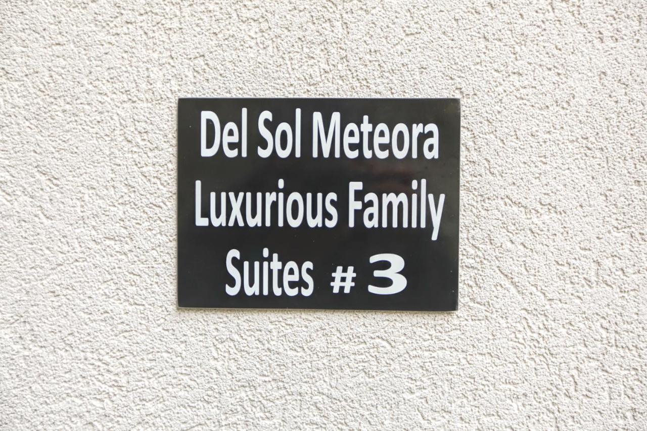 Del Sol #3 Meteora Luxurious Family Suites Kalambaka Eksteriør billede